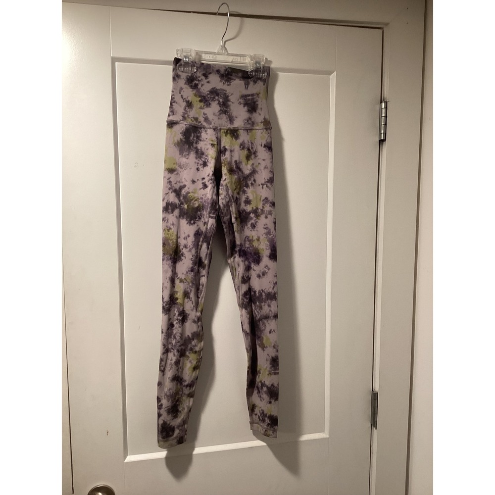 Lululemon Align High-Rise Pant Diamond Dye Graphite Grey‎ Bronze Green Size 0